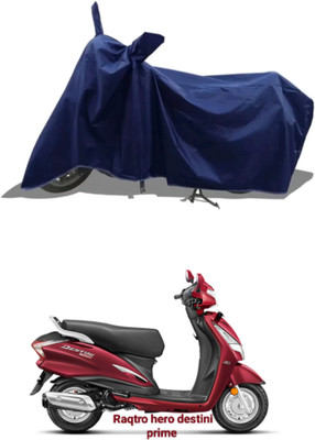 Mdstar Waterproof Two Wheeler Cover for Hero(Scooty, Blue)