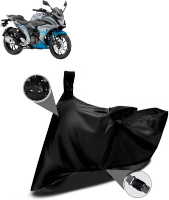 CODOKI Waterproof Two Wheeler Cover for Yamaha(Fazer 25 BS6, Black)