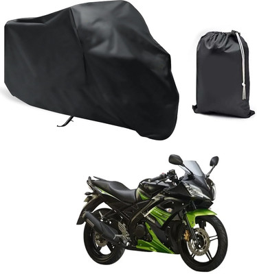 PAGORA Waterproof Two Wheeler Cover for Yamaha(YZF R15S, Black)