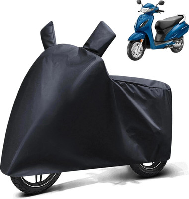 FABTEC Waterproof Two Wheeler Cover for Honda Two Wheler Cover For Honda Activa 125 NAVY BLUE(Activa 125, Black)