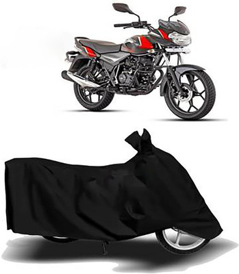 Mdstar Waterproof Two Wheeler Cover for Bajaj(Discover 150 f, Black)