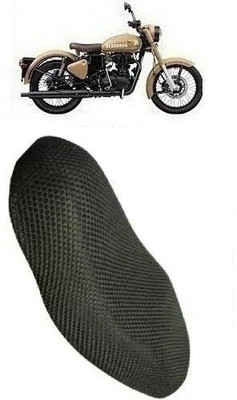 ABSONE New-cool-mesh-a-112 Single Bike Seat Cover For Royal Enfield Universal For Bike
