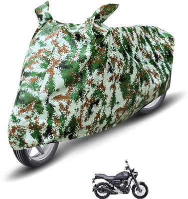 MOCKHE Waterproof Two Wheeler Cover for Yamaha(FZ-X, Green)