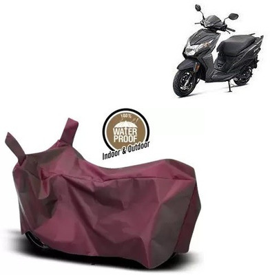 OliverX Waterproof Two Wheeler Cover for Honda(Deo, Maroon)