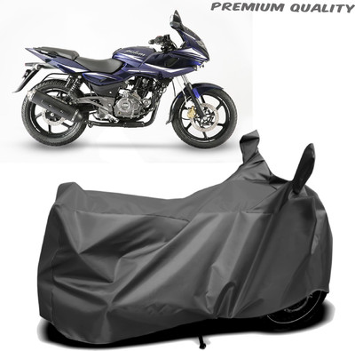 OSOMO Waterproof Two Wheeler Cover for Bajaj(Pulsar 220F, Grey)