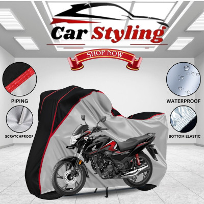 Car Styling Waterproof Two Wheeler Cover for Honda(SP 125, Multicolor)