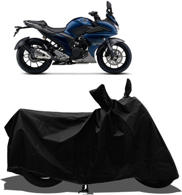 Tricway Waterproof Two Wheeler Cover for Yamaha(Fazer 25 BS6, Black)