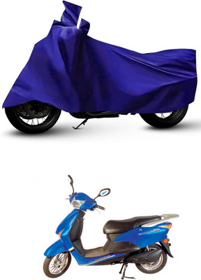 ZEDTEEK Waterproof Two Wheeler Cover for Hero(E Scoot, Blue)