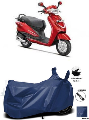 smwzxyu Waterproof Two Wheeler Cover for Hero(Duet, Blue)