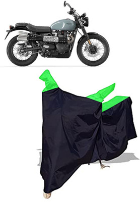 Amexride Two Wheeler Cover for Triumph(Street Scrambler, Multicolor)