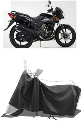 SUGASHRI Waterproof Two Wheeler Cover for TVS(Flame 125, White, Black)