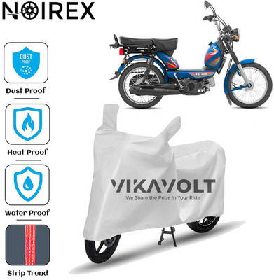 NOIREX Waterproof Two Wheeler Cover for TVS(XL 100, Silver)