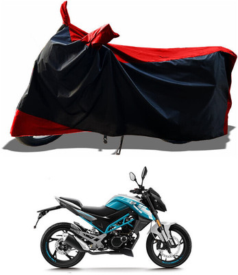 DeepShakshi AUTOMOTIVE Waterproof Two Wheeler Cover for CFMoto(150NK BS6, Red)