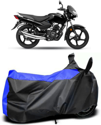 Mdstar Waterproof Two Wheeler Cover for TVS(Sport, Blue, Black)