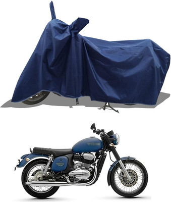 KANISHA ENTERPRISES Waterproof Two Wheeler Cover for JAWA(Jawa, Blue)