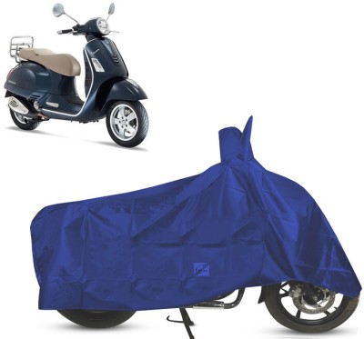 EGAL Waterproof Two Wheeler Cover for Vespa(GTS Super 300 BS6, Blue)