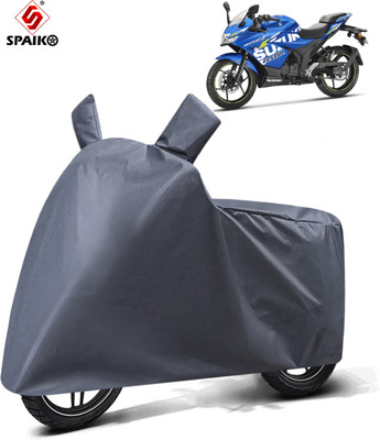 Spaiko Two Wheeler Cover for Suzuki(Gixxer SF, Grey)