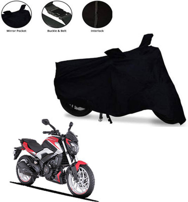 DeepShakshi AUTOMOTIVE Two Wheeler Cover for Bajaj(Dominar 250, Black)