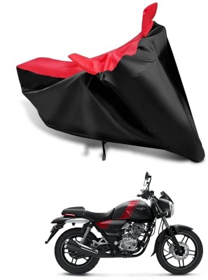 KEDIT Two Wheeler Cover for Bajaj(V15, Red, Black)