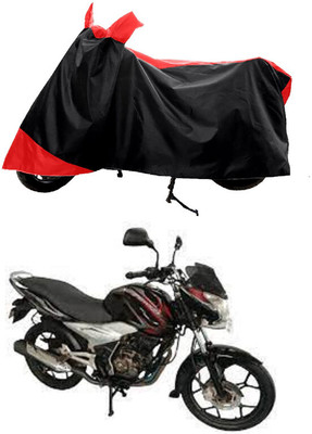 GROFATIK Two Wheeler Cover for Bajaj(Discover, Red)