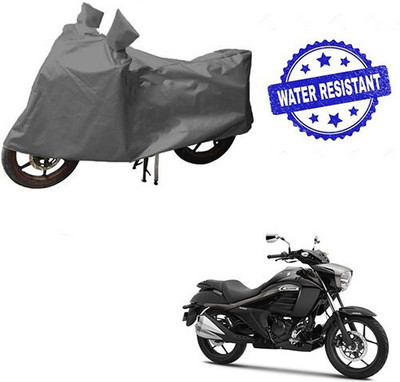DeepShakshi AUTOMOTIVE Waterproof Two Wheeler Cover for Suzuki(Intruder, Grey)