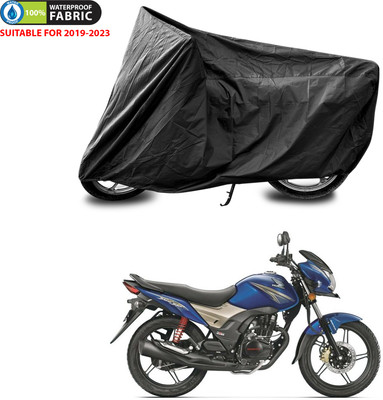 PAGORA Waterproof Two Wheeler Cover for Honda(CB Shine SP, Black)