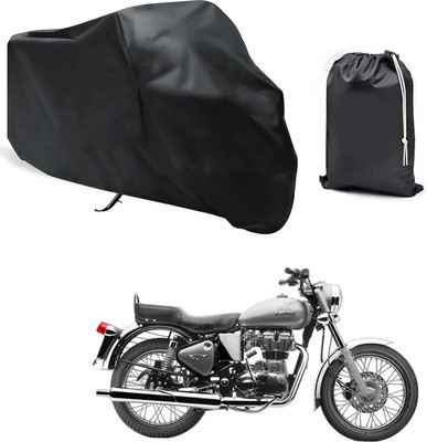 PAGORA Waterproof Two Wheeler Cover for Royal Enfield(Electra 4S, Black)