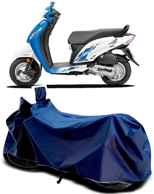 KEDIT Two Wheeler Cover for Universal For Bike(Activa i, Blue)