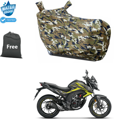 GOSHIV-car and bike accessories Waterproof Two Wheeler Cover for Honda(CB Hornet 160, Yellow)