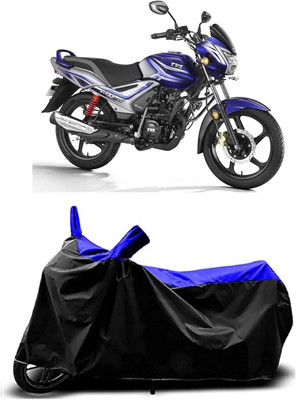VESMEI Two Wheeler Cover for TVS(Star City Plus, Blue)