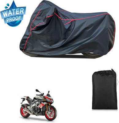PAGORA Waterproof Two Wheeler Cover for Aprilia(Black)