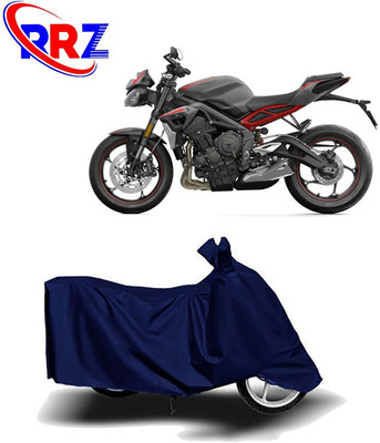 RRZ Two Wheeler Cover for Triumph(Street Triple RS, Blue)