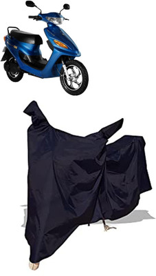 Amexride Two Wheeler Cover for Indus(Yo Electron, Black)