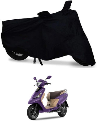 DeepShakshi AUTOMOTIVE Waterproof Two Wheeler Cover for TVS(Zest, Black)