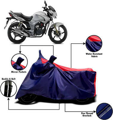 XOCAVO Two Wheeler Cover for Hero(Hunk, Red, Blue)