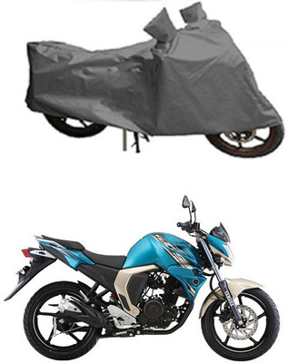 Mdstar Waterproof Two Wheeler Cover for Yamaha(FZS-FI, Grey)