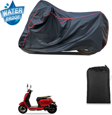 CODOKI Waterproof Two Wheeler Cover for Okinawa(Lite, Black)