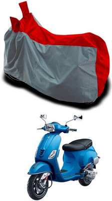 Mdstar Waterproof Two Wheeler Cover for Piaggio(BS6, Grey)