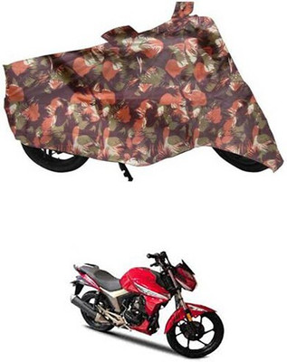 THE REAL ARV Waterproof Two Wheeler Cover for Universal For Bike(Multicolor)