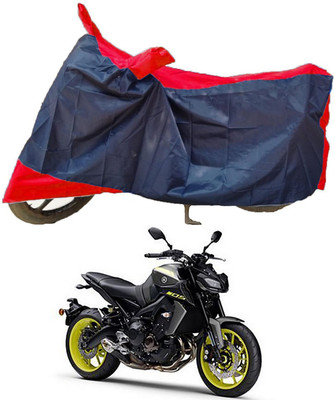 MMSSTAR Waterproof Two Wheeler Cover for Yamaha(MT 9, Red, Blue)