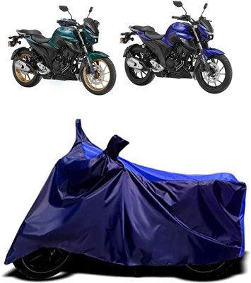 VESMEI Two Wheeler Cover for Yamaha(FZ 25 BS6, Blue)