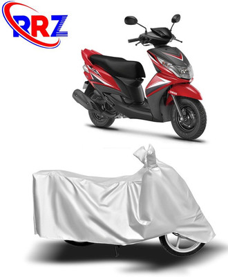 RRZ Waterproof Two Wheeler Cover for Yamaha(Ray Z, White)