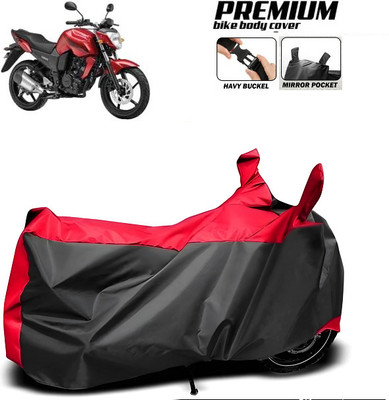smwzxyu Waterproof Two Wheeler Cover for Yamaha(Red)