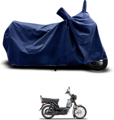 PAGORA Waterproof Two Wheeler Cover for TVS(XL 100 Comfort, Blue)