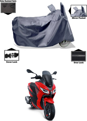 PAGORA Waterproof Two Wheeler Cover for Aprilia(Grey)