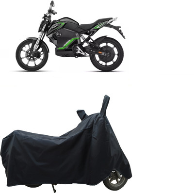 Coxtor Waterproof Two Wheeler Cover for Revolt(Motors E-Bike, Black)