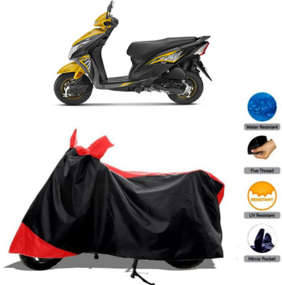 WMIZEXA Waterproof Two Wheeler Cover for Universal For Bike(Dio, Red)