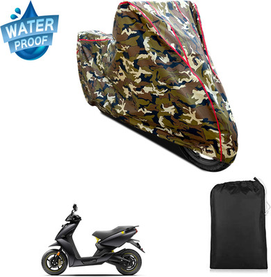 PAGORA Waterproof Two Wheeler Cover for Ather(450 X, Yellow)