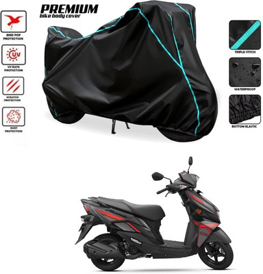 PAGORA Waterproof Two Wheeler Cover for Suzuki(Avenis 125, Black)