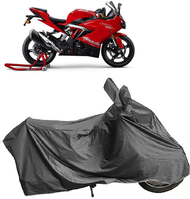DIGGU Two Wheeler Cover for TVS(Apache RTR 310 BS6, Grey)
